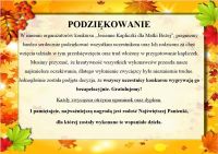 Czytaj więcej: Jesienne kapliczki dla Matki Bożej - podziękowanie