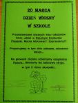 Czytaj więcej: Dzień Wiosny w szkole