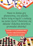 Czytaj więcej: Zbiórka gier i puzzli do szkolnej świetlicy